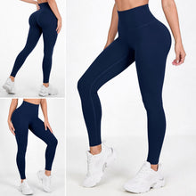 Cargar imagen en el visor de la galería, Azul Navy Mate | Leggin Anti-Celulitis, Anti-Fluidos Con Cintura Alta & Horma Ideal Leggins RBJ Leggins Azul Navy Mate S - M