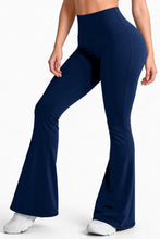 Cargar imagen en el visor de la galería, Bota Campana Azul Navy Mate | Leggin Anti-Celulitis, Anti-Fluidos Con Cintura Alta & Horma Ideal Leggins RBJ Leggins