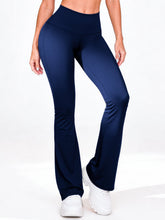 Cargar imagen en el visor de la galería, Bota Campana Azul Navy Mate | Leggin Anti-Celulitis, Anti-Fluidos Con Cintura Alta & Horma Ideal Leggins RBJ Leggins