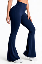 Cargar imagen en el visor de la galería, Bota Campana Azul Navy Mate | Leggin Anti-Celulitis, Anti-Fluidos Con Cintura Alta & Horma Ideal Leggins RBJ Leggins