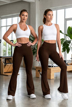 Cargar imagen en el visor de la galería, Bota Campana Cafe Oscuro Mate | Leggin Anti-Celulitis, Anti-Fluidos Con Cintura Alta & Horma Ideal Leggins RBJ Leggins