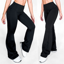 Cargar imagen en el visor de la galería, Bota Campana Negro Mate - NUEVO | Leggin Anti-Celulitis, Anti-Fluidos Con Cintura Alta & Horma Ideal Leggins RBJ Leggins