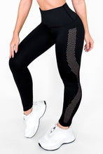 Cargar imagen en el visor de la galería, Estelar Black - NUEVO | Leggin Anti-Celulitis, Anti-Fluidos Con Cintura Alta & Horma Ideal (Diseño Con Corte Laser) Leggins RBJ Leggins