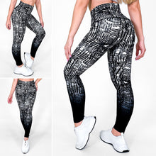 Cargar imagen en el visor de la galería, Exotic Black - NUEVO | Leggin Anti-Celulitis, Anti-Fluidos Con Cintura Alta & Horma Ideal Leggins RBJ Leggins