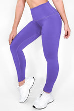 Cargar imagen en el visor de la galería, Lila Mate | Leggin Anti-Celulitis, Anti-Fluidos Con Cintura Alta & Horma Ideal Leggins RBJ Leggins
