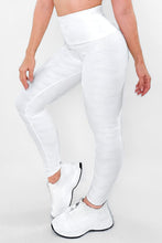 Cargar imagen en el visor de la galería, Perla Blanca - NUEVO | Leggin Texturizado Anti-Celulitis, Anti-Fluidos Con Cintura Alta & Horma Ideal Leggins RBJ Leggins
