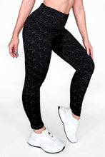 Cargar imagen en el visor de la galería, Zafiro Negro - NUEVO | Leggin Texturizado Anti-Celulitis, Anti-Fluidos Con Cintura Alta & Horma Ideal Leggins RBJ Leggins