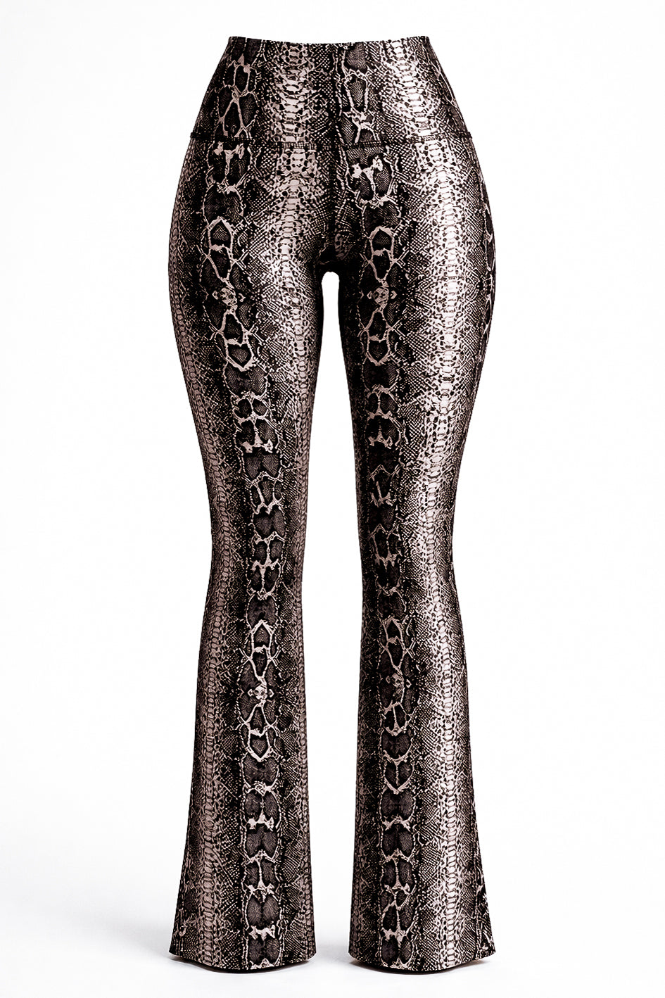 Bota Campana Cafe Phyton - NUEVO | Leggin Anti-Celulitis, Anti-Fluidos Con Cintura Alta & Horma Ideal