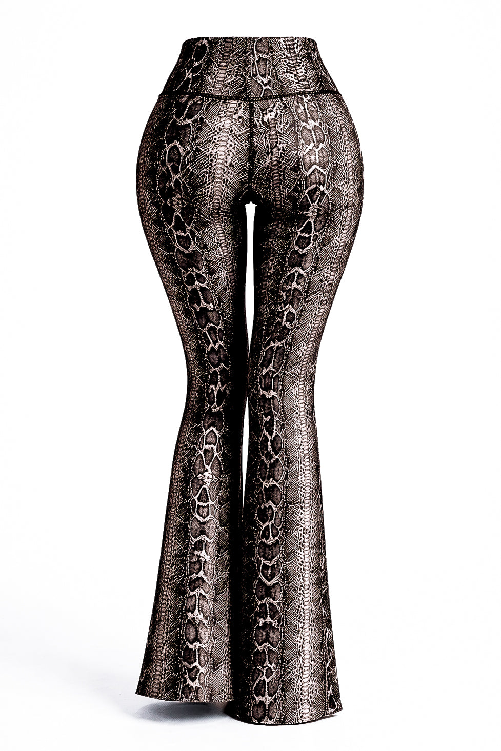 Bota Campana Cafe Phyton - NUEVO | Leggin Anti-Celulitis, Anti-Fluidos Con Cintura Alta & Horma Ideal