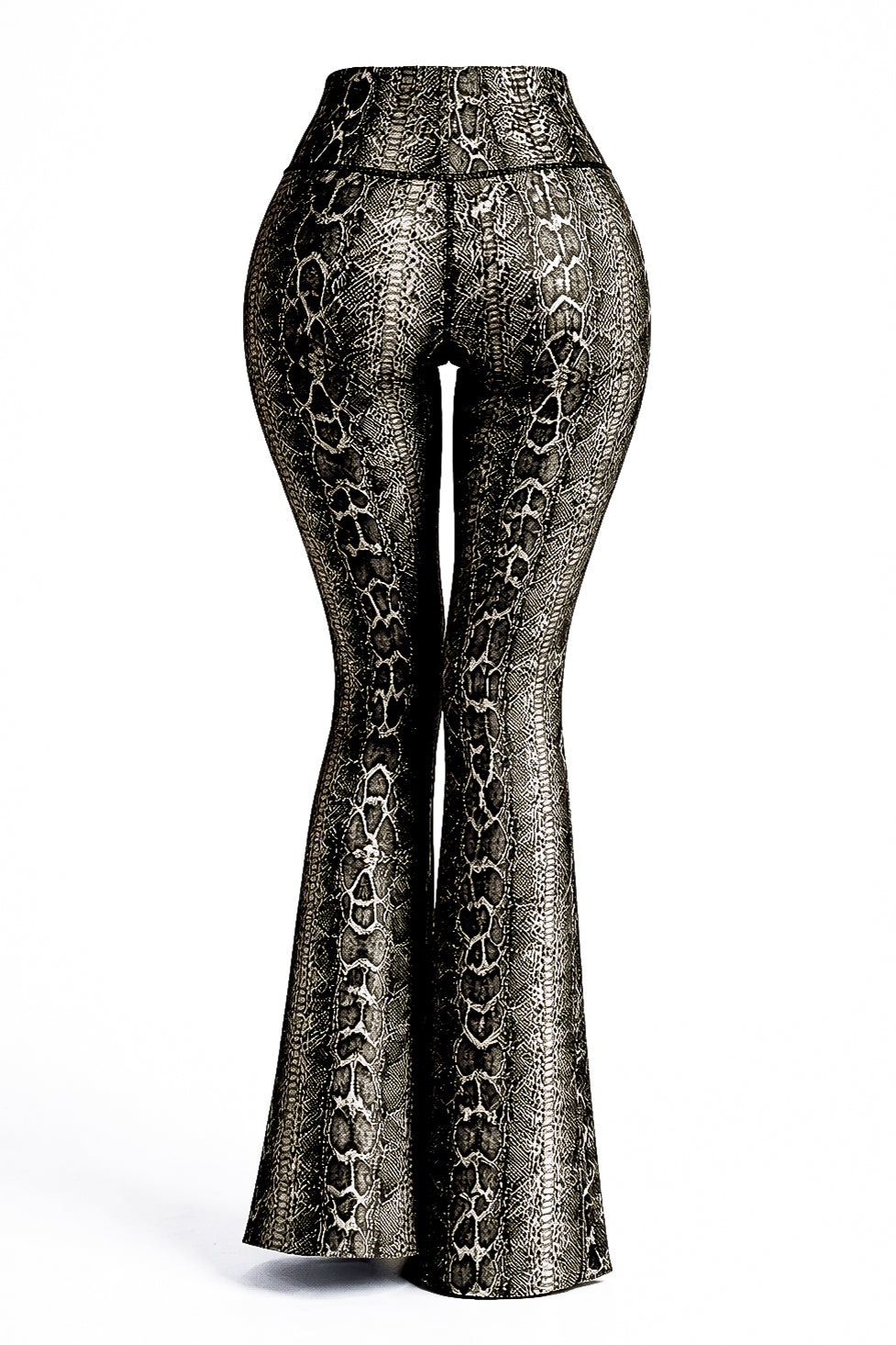 Bota Campana Verde Phyton - NUEVO | Leggin Anti-Celulitis, Anti-Fluidos Con Cintura Alta & Horma Ideal