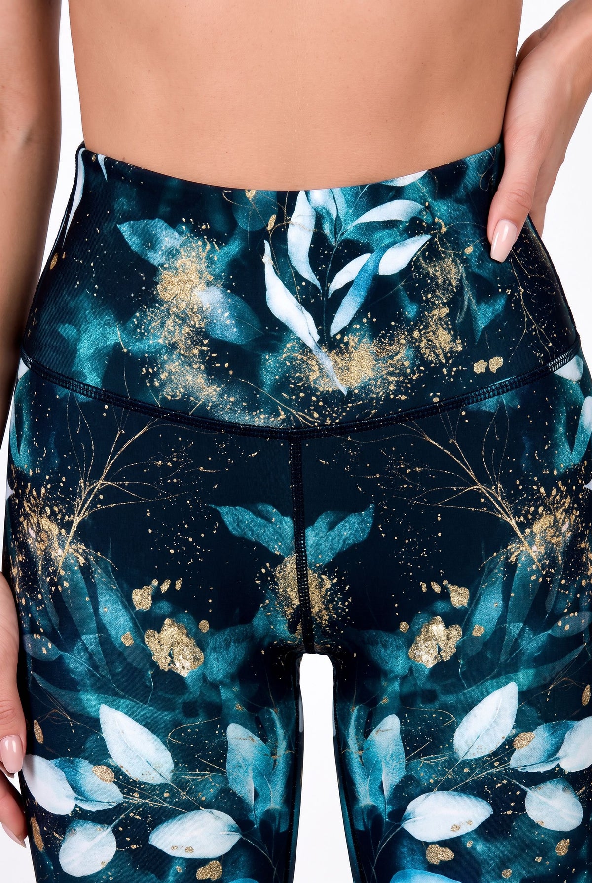 Aqua Boreal | Leggin Anti-Celulitis, Anti-Fluidos Con Cintura Alta & Horma Ideal Leggins RBJ Leggins 