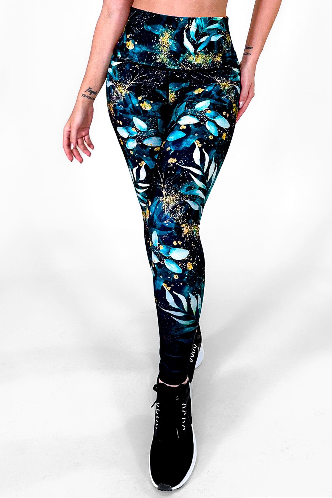 Aqua Boreal | Leggin Anti-Celulitis, Anti-Fluidos Con Cintura Alta & Horma Ideal Leggins RBJ Leggins 
