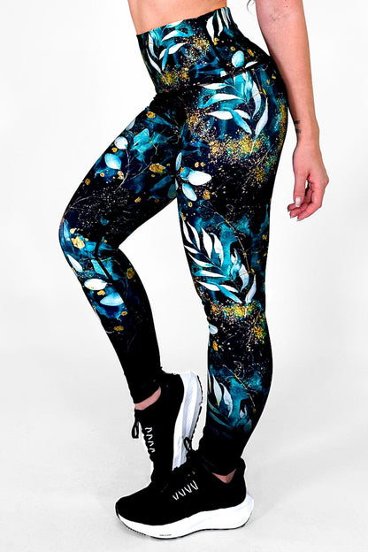 Aqua Boreal | Leggin Anti-Celulitis, Anti-Fluidos Con Cintura Alta & Horma Ideal Leggins RBJ Leggins 