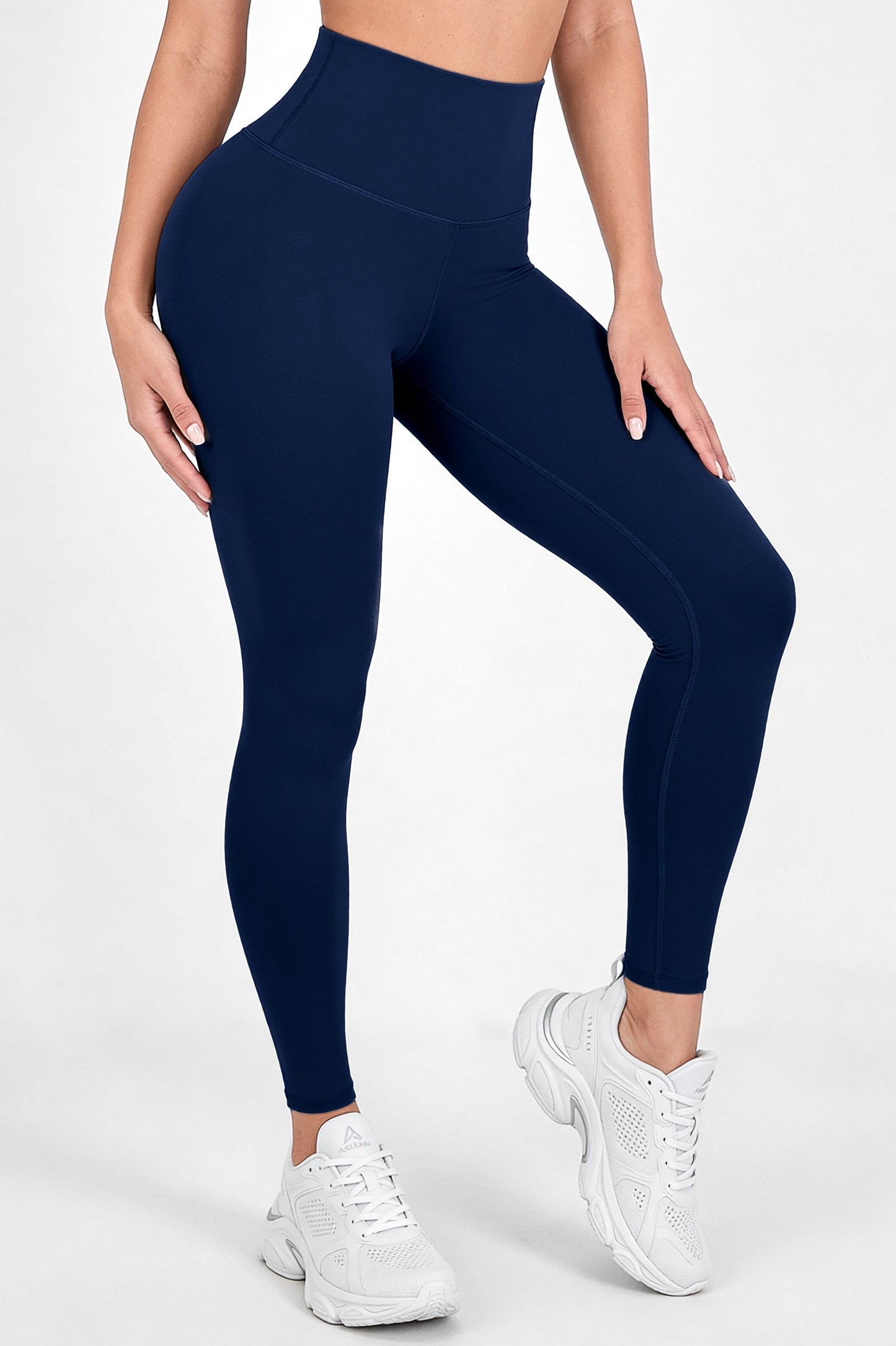 Azul Navy Mate | Leggin Anti-Celulitis, Anti-Fluidos Con Cintura Alta & Horma Ideal Leggins RBJ Leggins 