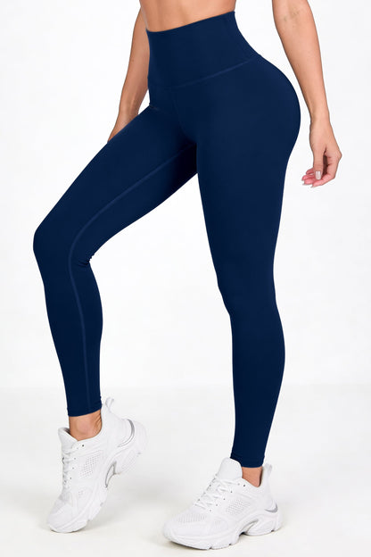Azul Navy Mate | Leggin Anti-Celulitis, Anti-Fluidos Con Cintura Alta & Horma Ideal Leggins RBJ Leggins 