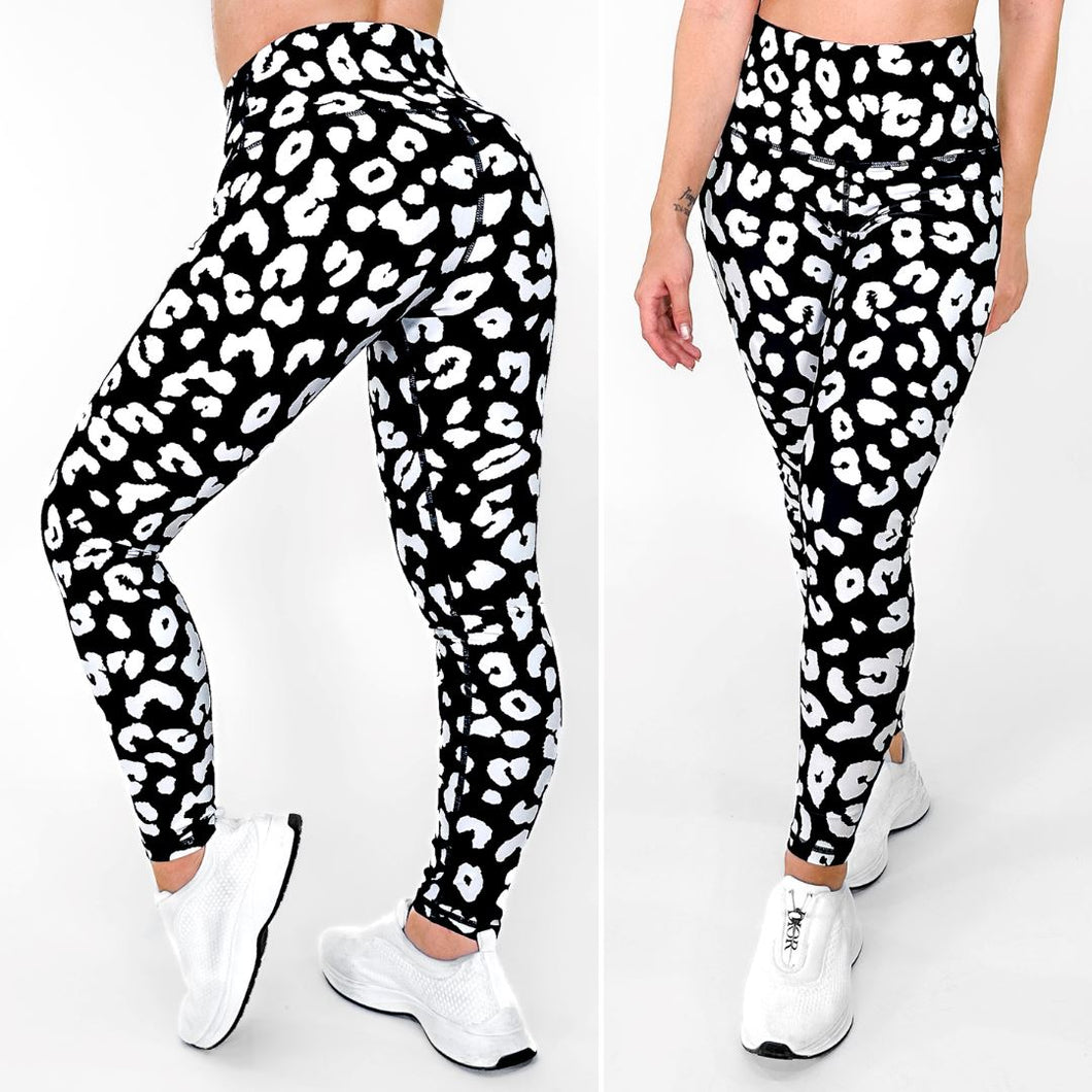 Black Panther | Leggin Anti-Celulitis, Anti-Fluidos Con Cintura Alta & Horma Ideal Leggins RBJ Leggins 