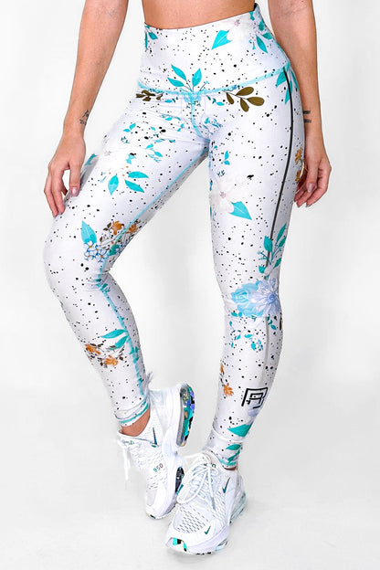 Blanco Deluxe | Leggin Anti-Celulitis, Anti-Fluidos Con Cintura Alta & Horma Ideal Leggins RBJ Leggins 