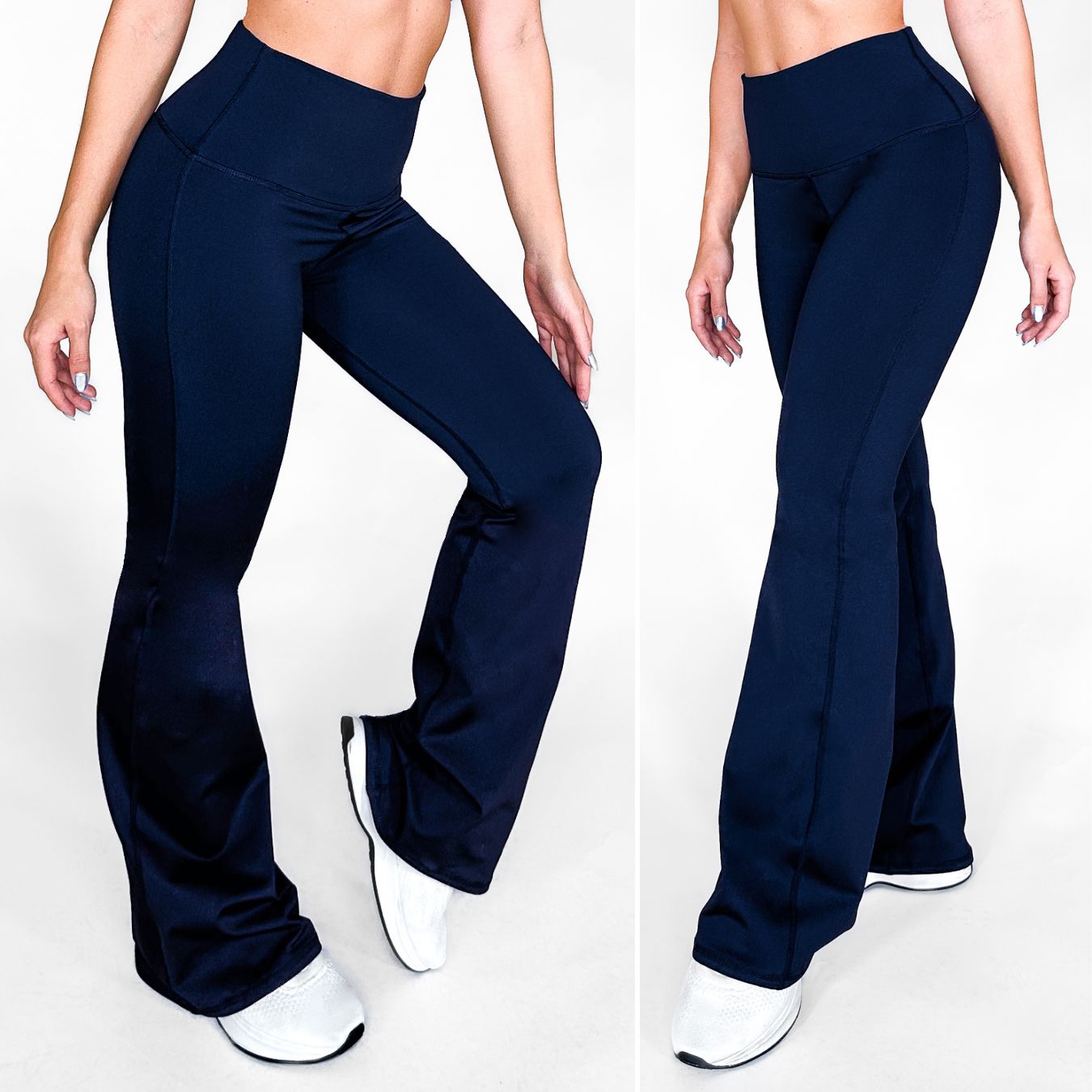 Bota Campana Azul Navy Mate - NUEVO | Leggin Anti-Celulitis, Anti-Fluidos Con Cintura Alta & Horma Ideal Leggins RBJ Leggins 