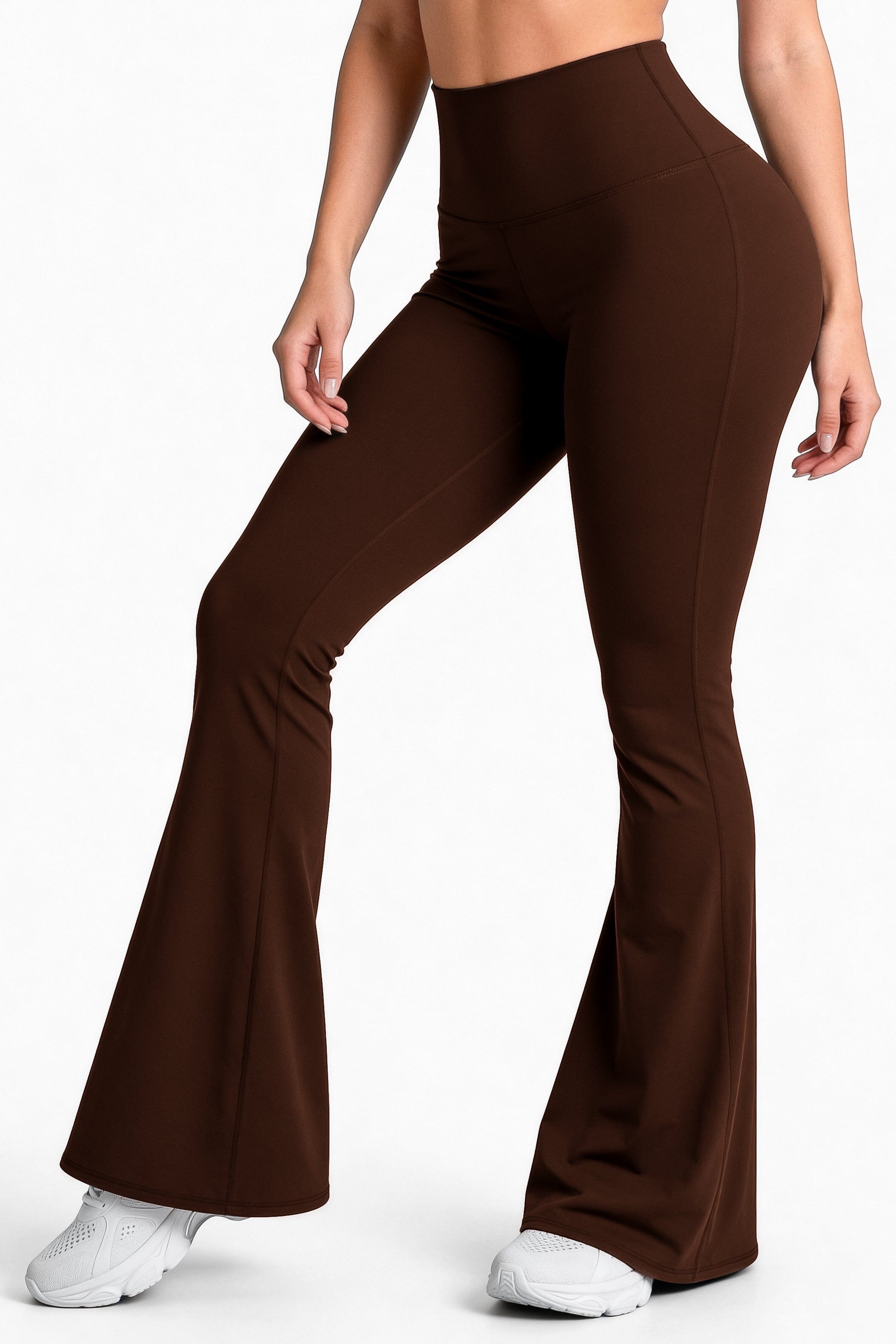 Bota Campana Cafe Oscuro Mate | Leggin Anti-Celulitis, Anti-Fluidos Con Cintura Alta & Horma Ideal Leggins RBJ Leggins 