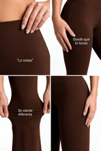 Cargar imagen en el visor de la galería, Bota Campana Cafe Oscuro Mate | Leggin Anti-Celulitis, Anti-Fluidos Con Cintura Alta &amp; Horma Ideal Leggins RBJ Leggins 
