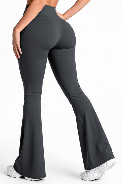 Bota Campana Gris Oscuro Mate | Leggin Anti-Celulitis, Anti-Fluidos Con Cintura Alta & Horma Ideal Leggins RBJ Leggins 