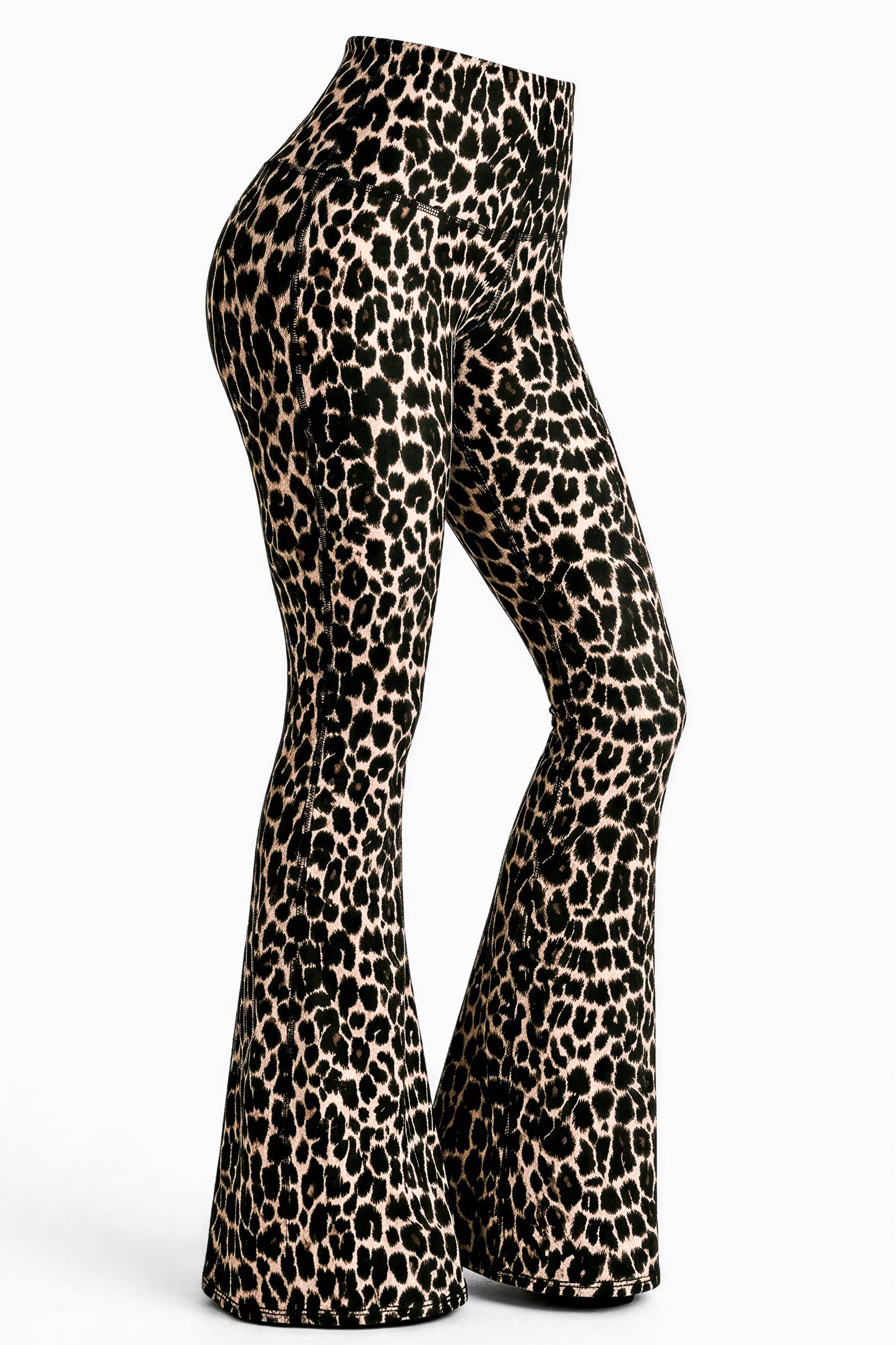 Bota Campana Leopard Camel - NUEVO | Leggin Anti-Celulitis, Anti-Fluidos Con Cintura Alta & Horma Ideal Leggins RBJ Leggins 