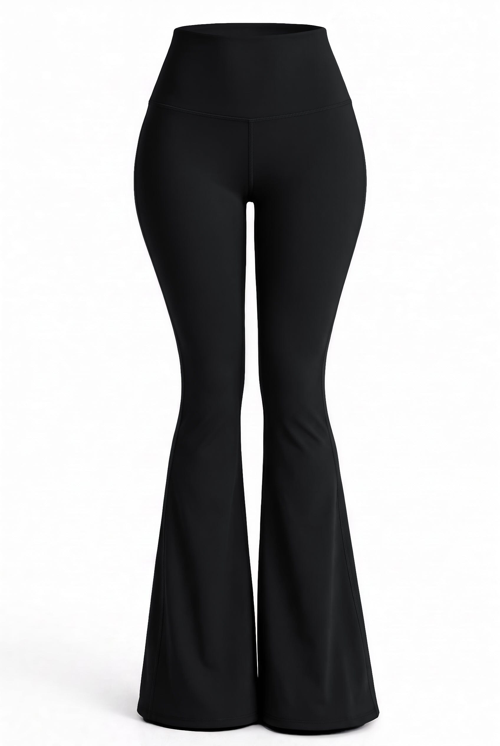 Bota Campana Negro Mate | Leggin Anti-Celulitis, Anti-Fluidos Con Cintura Alta & Horma Ideal Leggins RBJ Leggins 