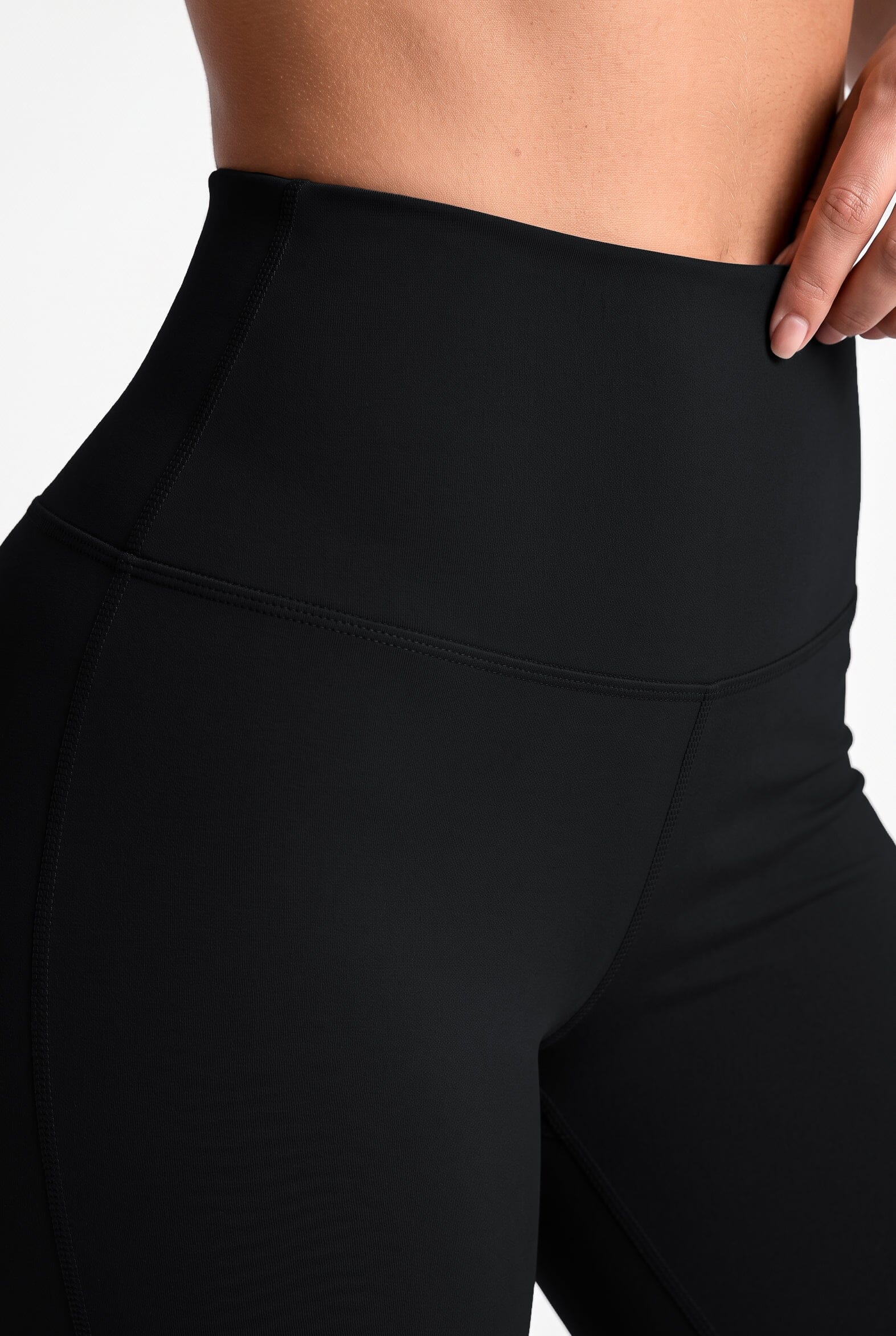 Bota Campana Negro Mate | Leggin Anti-Celulitis, Anti-Fluidos Con Cintura Alta & Horma Ideal Leggins RBJ Leggins 