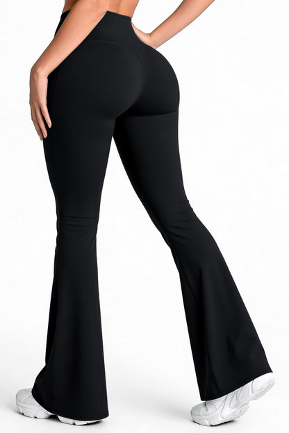 Bota Campana Negro Mate | Leggin Anti-Celulitis, Anti-Fluidos Con Cintura Alta & Horma Ideal Leggins RBJ Leggins 