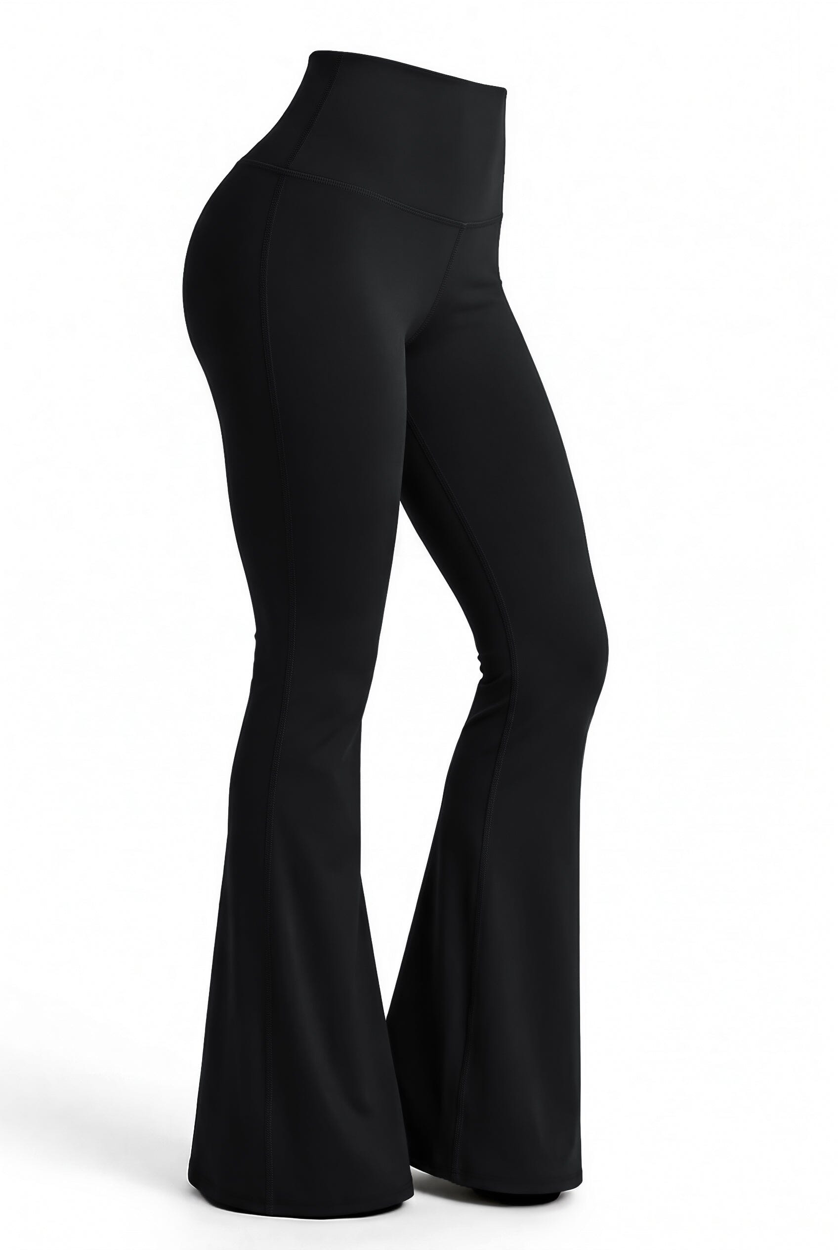 Bota Campana Negro Mate | Leggin Anti-Celulitis, Anti-Fluidos Con Cintura Alta & Horma Ideal Leggins RBJ Leggins 