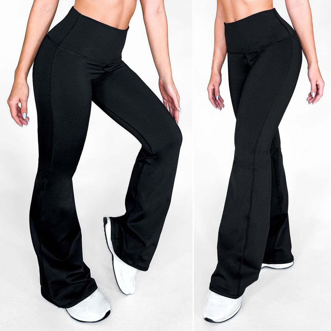 Bota Campana Negro Mate - NUEVO | Leggin Anti-Celulitis, Anti-Fluidos Con Cintura Alta & Horma Ideal Leggins RBJ Leggins 