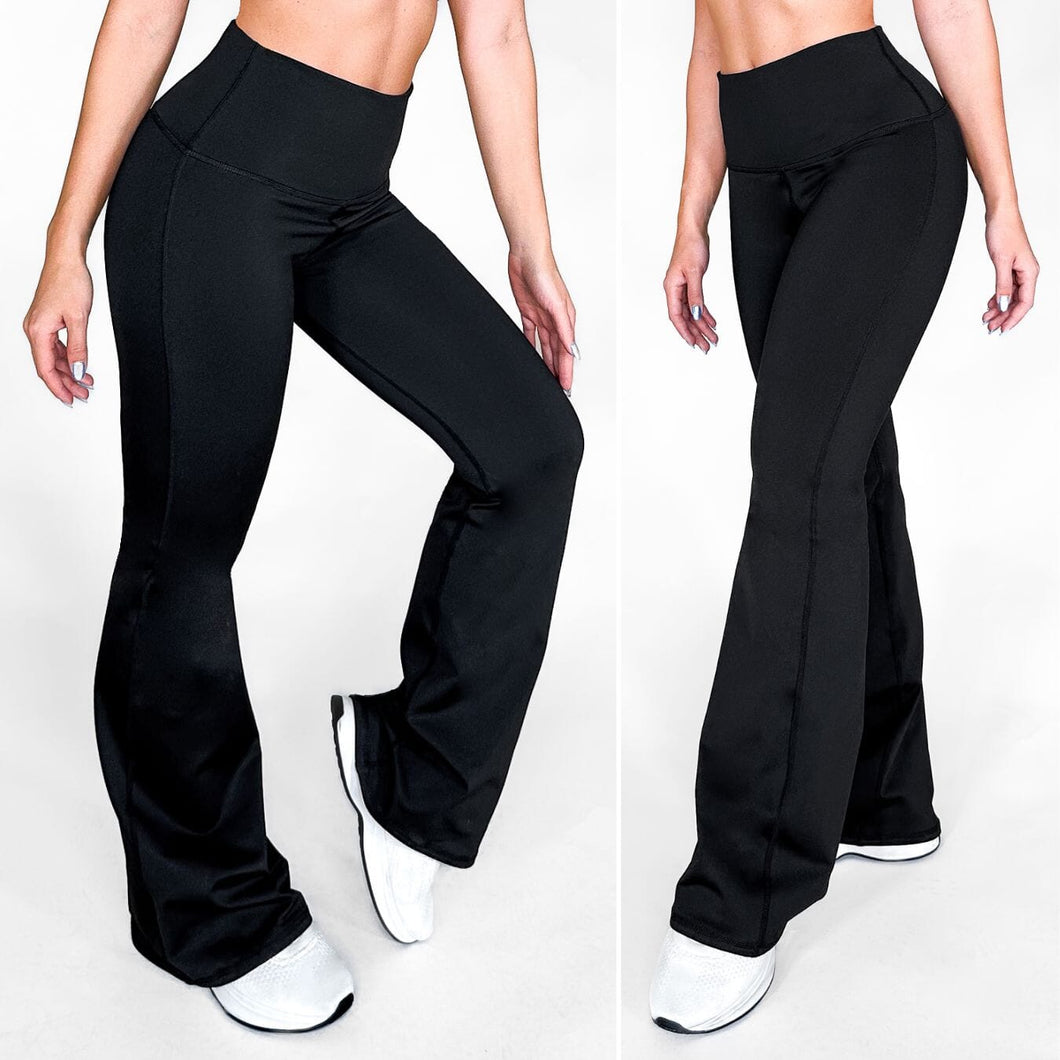 Bota Campana Negro Mate - NUEVO | Leggin Anti-Celulitis, Anti-Fluidos Con Cintura Alta & Horma Ideal Leggins RBJ Leggins 