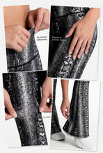 Cargar imagen en el visor de la galería, Bota Campana Negro Phyton - NUEVO | Leggin Anti-Celulitis, Anti-Fluidos Con Cintura Alta &amp; Horma Ideal Leggins RBJ Leggins 
