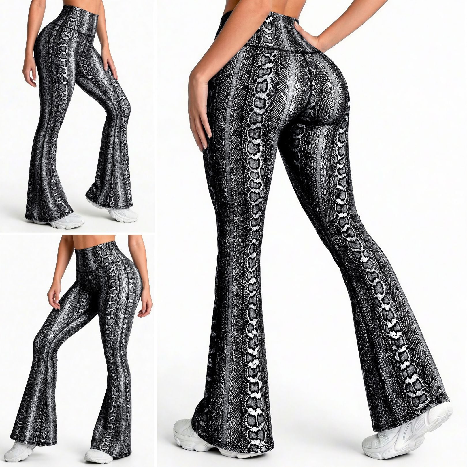 Bota Campana Negro Phyton | Precio VIP RBJ Leggins 