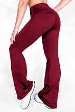 Cargar imagen en el visor de la galería, Bota Campana Vino Oscuro Mate - NUEVO | Leggin Anti-Celulitis, Anti-Fluidos Con Cintura Alta &amp; Horma Ideal Leggins RBJ Leggins 
