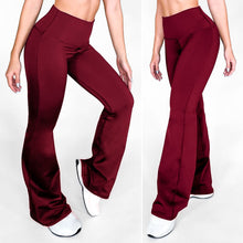 Cargar imagen en el visor de la galería, Bota Campana Vino Oscuro Mate - NUEVO | Leggin Anti-Celulitis, Anti-Fluidos Con Cintura Alta &amp; Horma Ideal Leggins RBJ Leggins Bota Campana Vino Oscuro Mate S - M 
