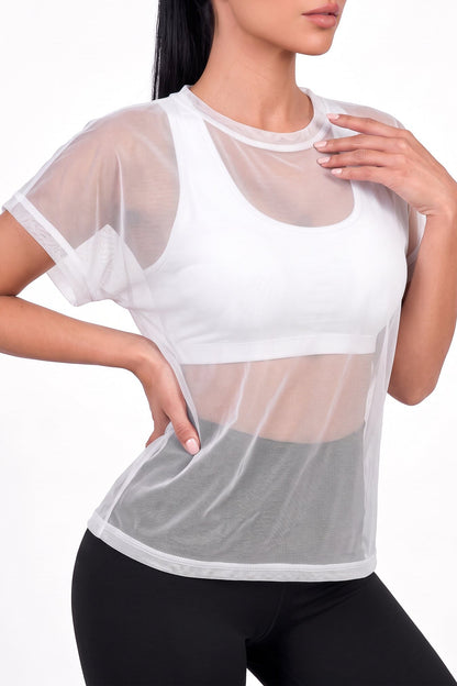 Camiseta Berlín Blanca | Diseño Premium | Calidad y Confort Superior | Tela Ultra Transpirable RBJ Leggins 
