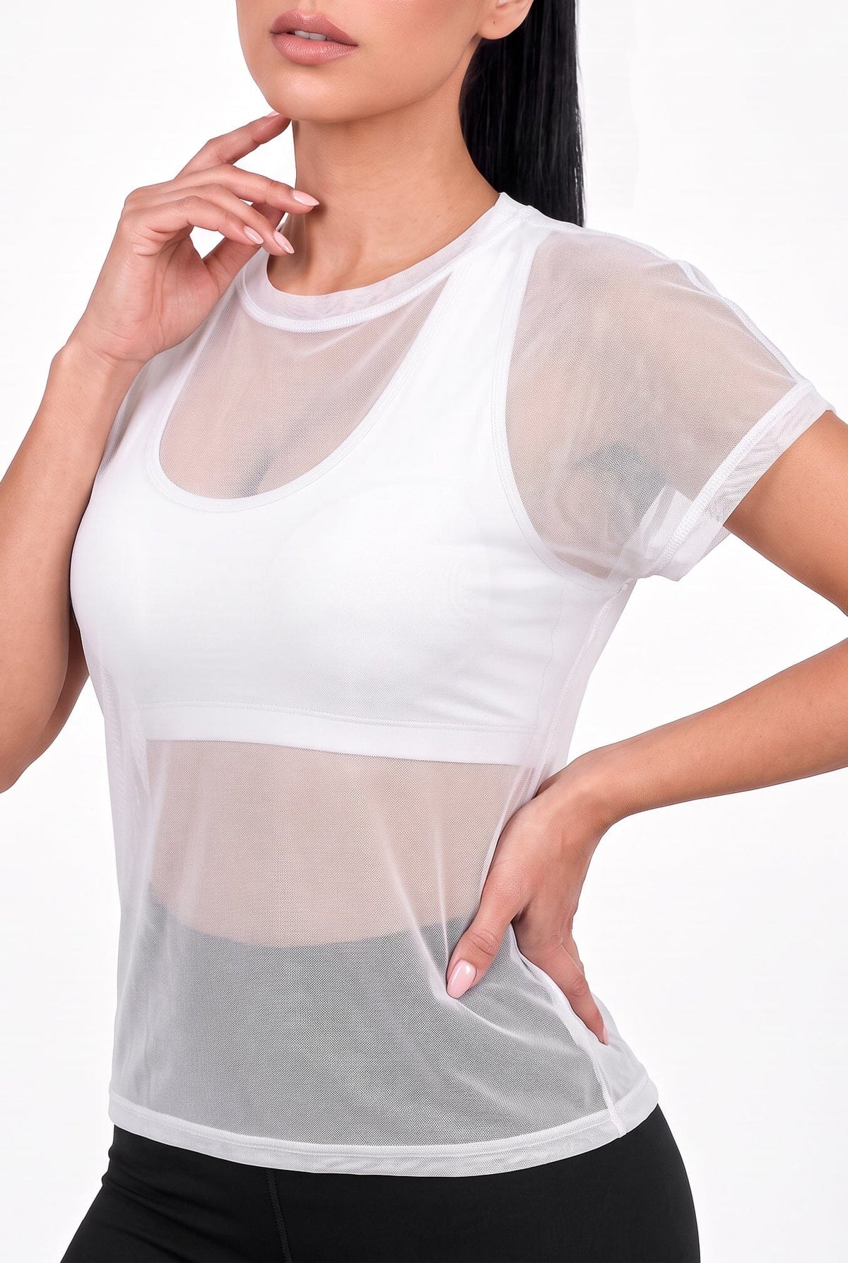 Camiseta Berlín Blanca | Diseño Premium | Calidad y Confort Superior | Tela Ultra Transpirable RBJ Leggins 