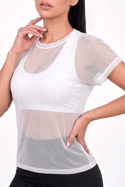 Camiseta Berlín Blanca | Diseño Premium | Calidad y Confort Superior | Tela Ultra Transpirable RBJ Leggins 