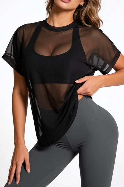 Camiseta Berlín Negra | Diseño Premium | Calidad y Confort Superior | Tela Ultra Transpirable RBJ Leggins 