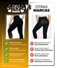 Cargar imagen en el visor de la galería, Combo Secreto Ultra Black | x3 Leggins Premium + x1 Camiseta Berlín Gratis RBJ Leggins 
