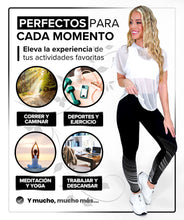 Cargar imagen en el visor de la galería, Combo Ultra Black • 5 Piezas | Leggins Negro Mármol + Negro Galaxy + Royal Black + Top Grecia Blanco (Gratis) + Camiseta Berlín Blanca (Gratis) RBJ Leggins 
