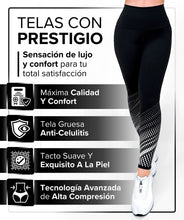 Cargar imagen en el visor de la galería, Combo Ultra Black • 5 Piezas | Leggins Negro Mármol + Negro Galaxy + Royal Black + Top Grecia Blanco (Gratis) + Camiseta Berlín Blanca (Gratis) RBJ Leggins 
