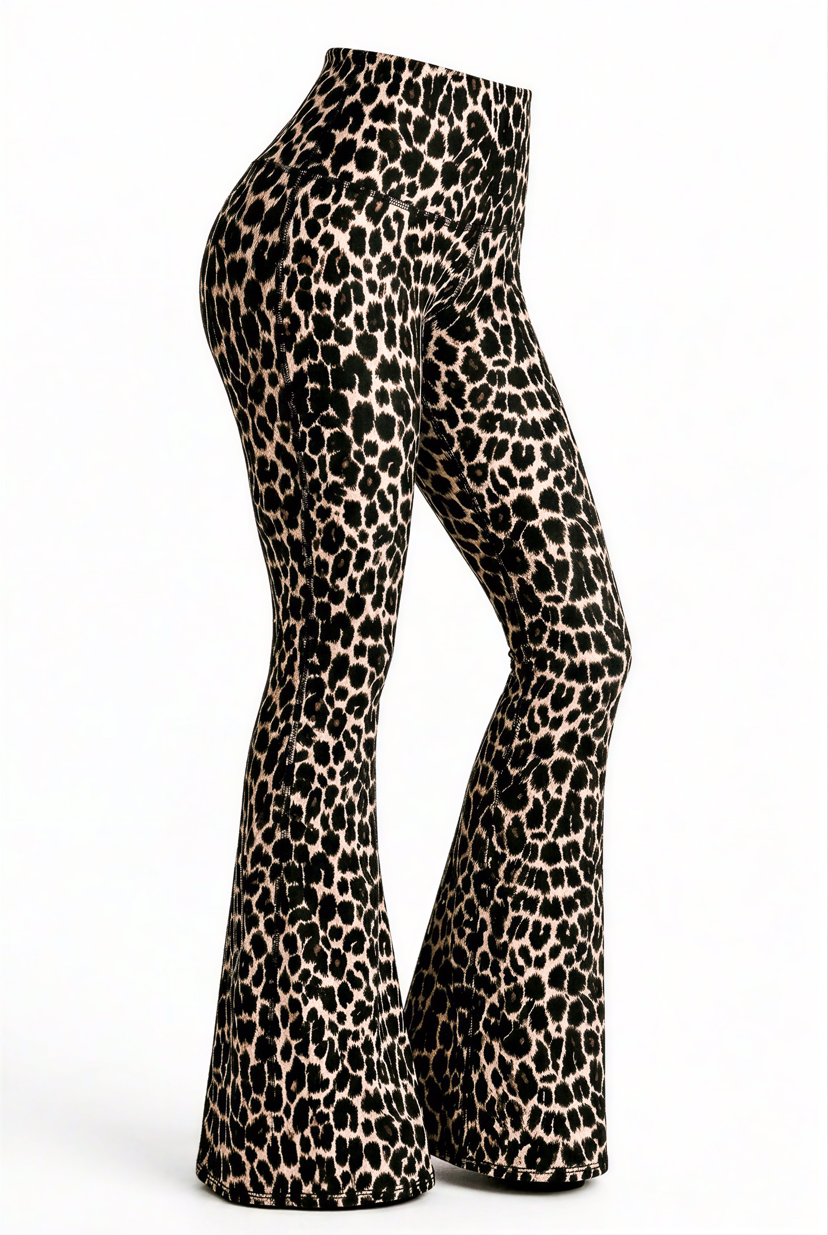 Bota Campana Leopard Camel - NUEVO | Leggin Anti-Celulitis, Anti-Fluidos Con Cintura Alta & Horma Ideal