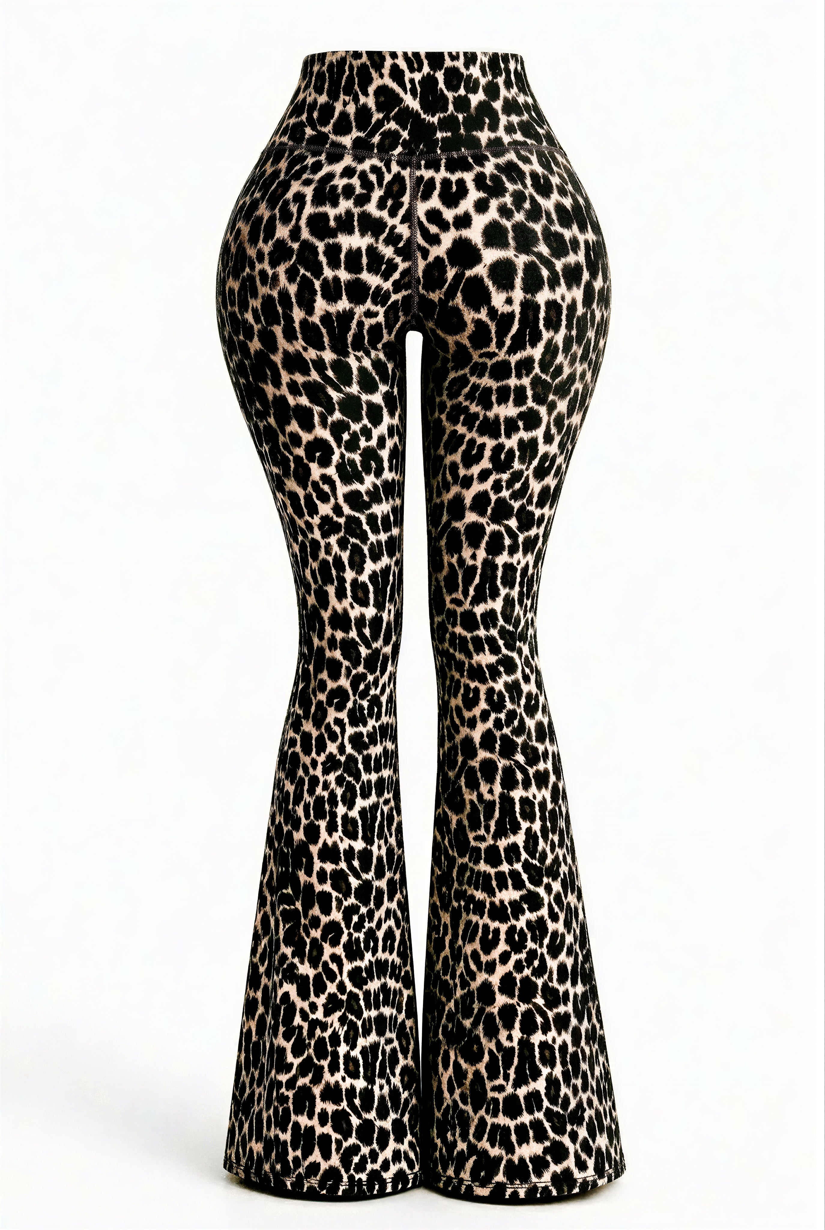 Bota Campana Leopard Camel - NUEVO | Leggin Anti-Celulitis, Anti-Fluidos Con Cintura Alta & Horma Ideal