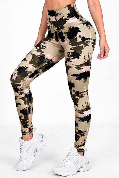 Luxury Camel | NUEVO - Leggin Anti-Celulitis, Anti-Fluidos Con Cintura Alta & Horma Ideal Leggins RBJ Leggins 