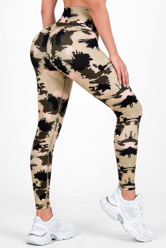 Luxury Camel | NUEVO - Leggin Anti-Celulitis, Anti-Fluidos Con Cintura Alta & Horma Ideal Leggins RBJ Leggins 