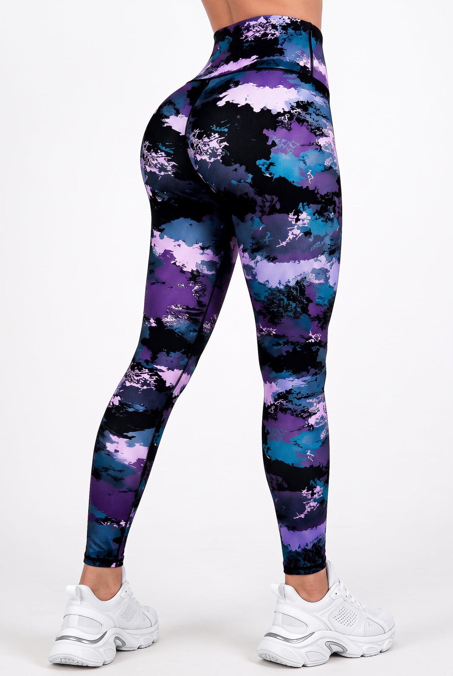 Luxury Purpura | Leggin Anti-Celulitis, Anti-Fluidos Con Cintura Alta & Horma Ideal Leggins RBJ Leggins 