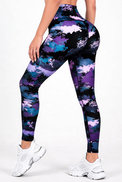 Luxury Purpura | Leggin Anti-Celulitis, Anti-Fluidos Con Cintura Alta & Horma Ideal Leggins RBJ Leggins 