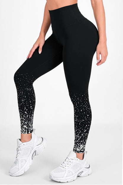 Negro Galaxy | Leggin Anti-Celulitis, Anti-Fluidos Con Cintura Alta & Horma Ideal Leggins RBJ Leggins 